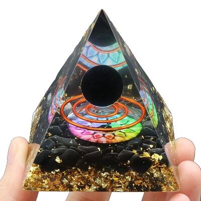 Resin Orgonite Pyramid