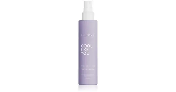 ICONIQUE Professional COOL LIKE YOU Perfect Blonde & Silver Violet leave-in neutralizing treatment for yellow tones 150 ml