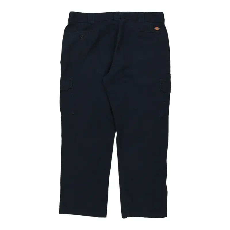Dickies Trousers - 40W 30L Navy Cotton