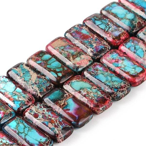 Natural Imperial Jasper Beads Strands