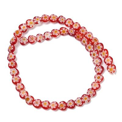 Handmade Millefiori Lampwork Beads Strands