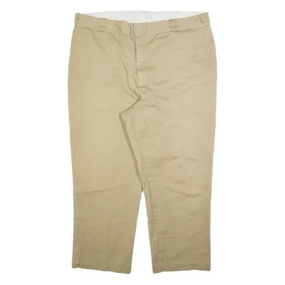 DICKIES Mens Trousers Beige Relaxed Straight W40 L27