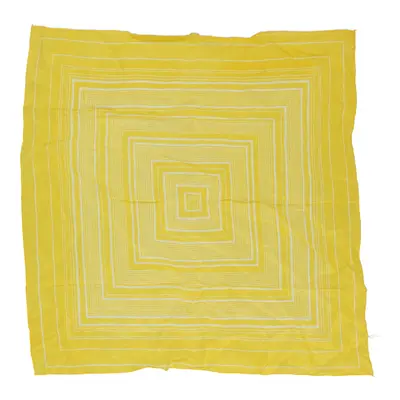 Unbranded Striped Scarf - No Size Yellow Polyester