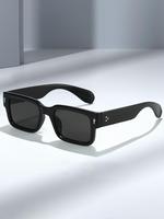 Unisex Simple Style Plain Color Glasses, Trendy Casual Glasses for Everyday Use, Modern Fashion Accessories for Outdoor Activ...