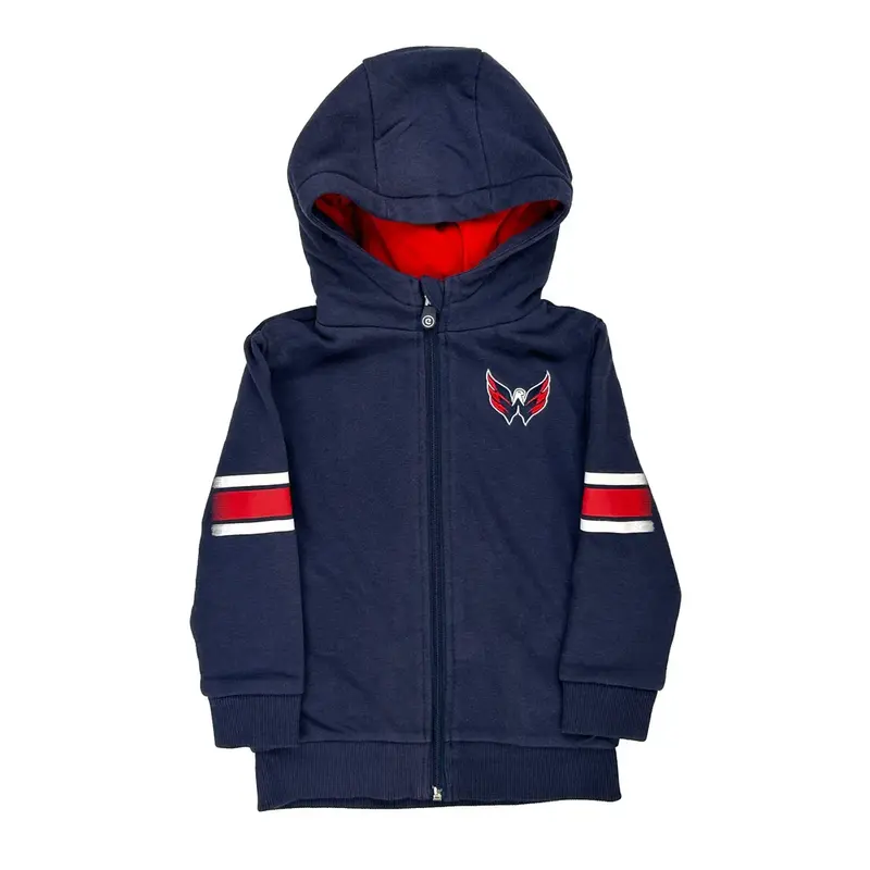 Age 4-5 Years Nhl Graphic Hoodie - Small Navy Cotton Blend