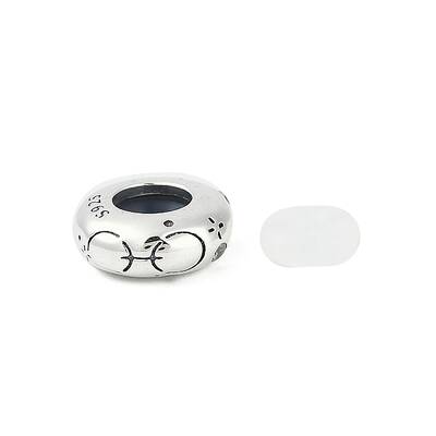 925 Sterling Silver Colorful Cubic Zirconia European Beads