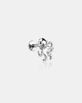 Octopus Internally Threaded Titanium Cartilage Stud