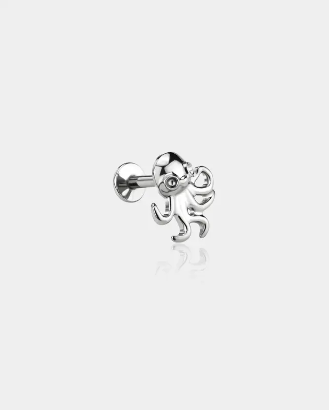 Octopus Internally Threaded Titanium Cartilage Stud