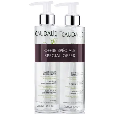 Duo Set Caudalie Caudalie Micellar Cleansing Water for All Skin Types 2 pieces 200 ml