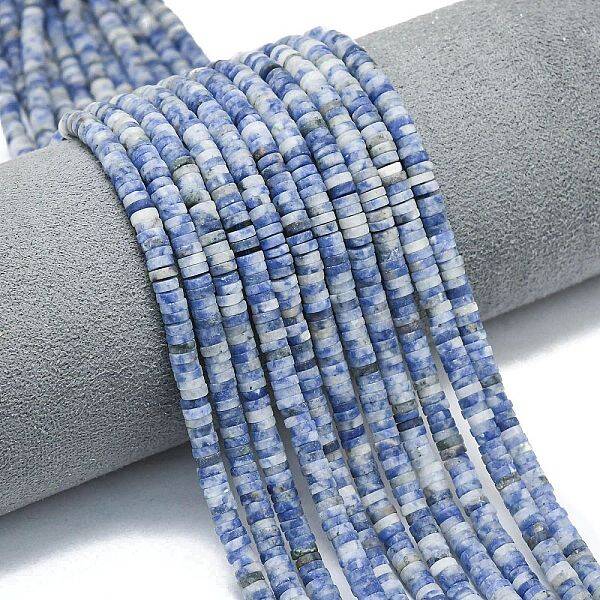 Natural Blue Spot Jasper Beads Strands