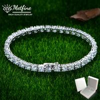 2mm-6mm Tennis Bracelet for Women and Men D Color VVS Size 6-8.5 inches