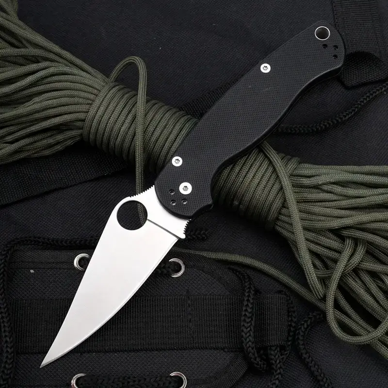 Men's tactical portable camping pocket knife, multi-functional knife, suitable for daily carry and outdoor use