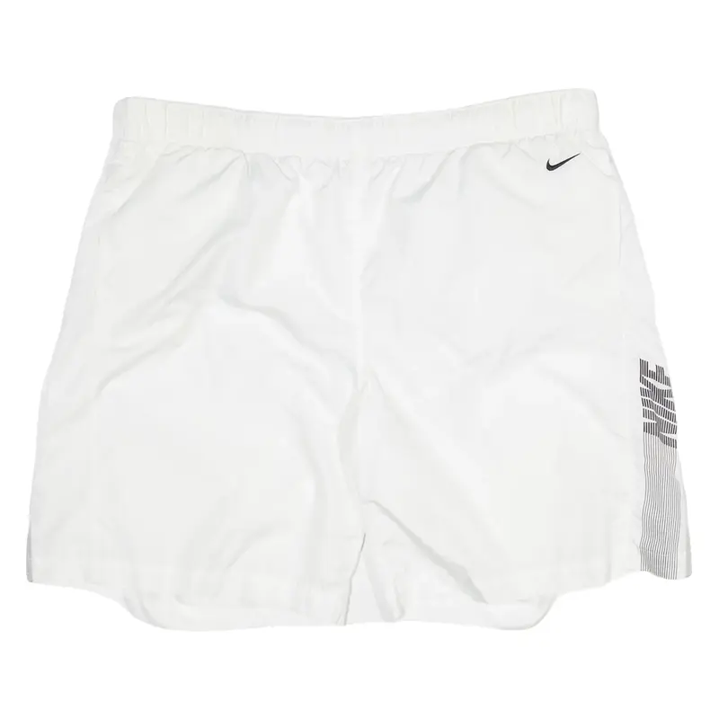 NIKE Mesh Lined Mens Swimming Shorts White XL W38