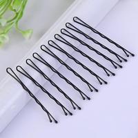 10 PCS Bobby Pins Black,Pain-Free Bobby Pins for All Hair Types,Hair Pins for Women Girls,Hairpins for Buns(Black)