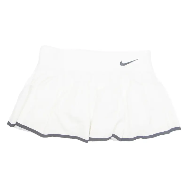 NIKE Girls Skort Skirt White Short 8-9Y