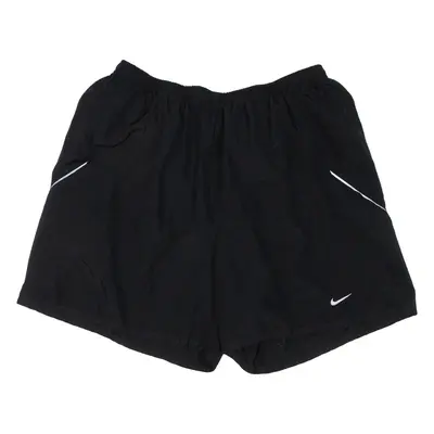 NIKE Mens Sports Shorts Black L W28