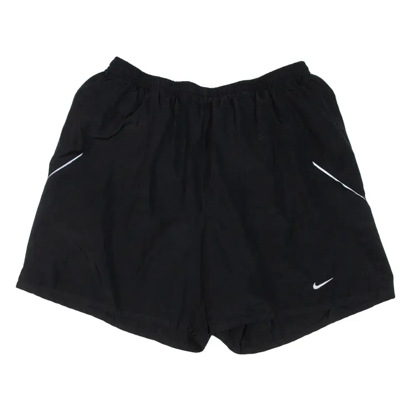 NIKE Mens Sports Shorts Black L W28