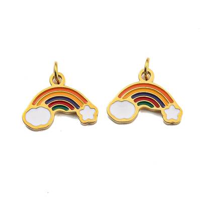 Ion Plating(IP) 304 Stainless Steel Charms