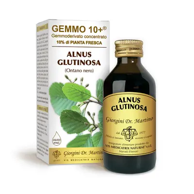 Dr Giorgini gemmo 10+ black alder 100 ml non-alcoholic liquid