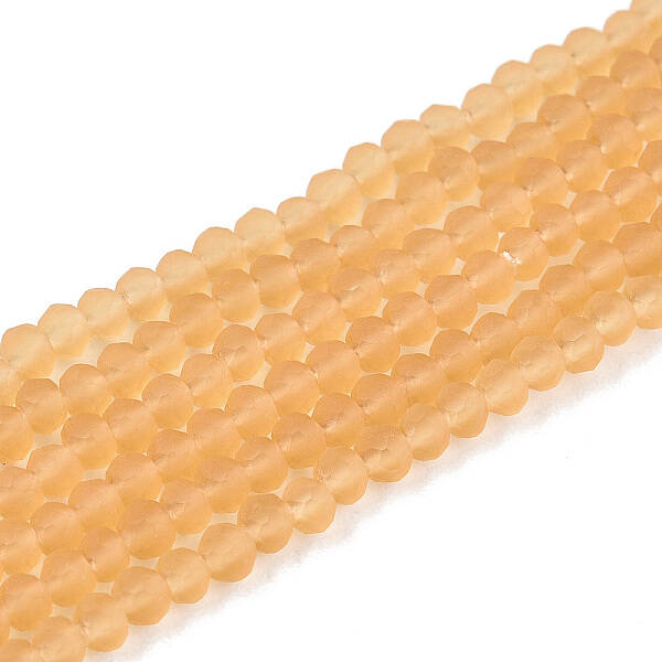 Transparent Glass Beads Strands