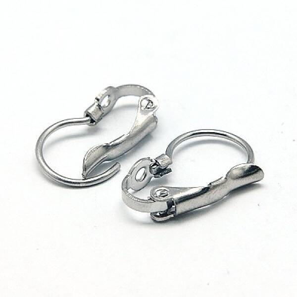 Tarnish Resistant 304 Stainless Steel Leverback Earring Findings