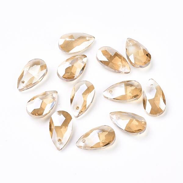 Faceted Glass Pendants