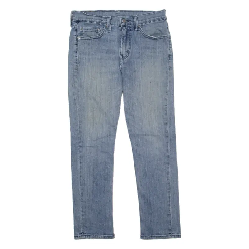 LEVI'S 511 Jeans Mens Blue Skinny Straight Stone Wash W30 L31