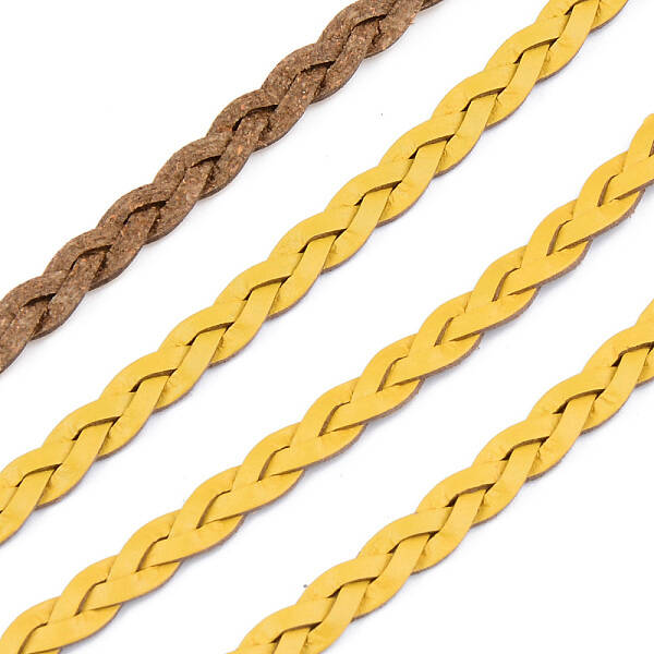 Braided PU Leather Cords