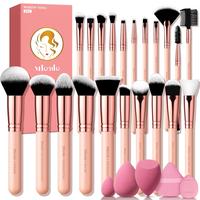 Makeup Brushes Set, Professional 26 Pcs Makeup Kit, Include Powder Foundation Concealers Blush Eye shadows 21 Pcs Makeup Brus...