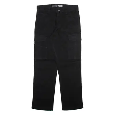 CARHARTT Cargo Mens Trousers Black Relaxed Straight W31 L30