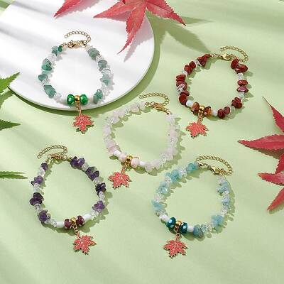 Handmade Lampwork Beads Beaded Bracelets for Women
