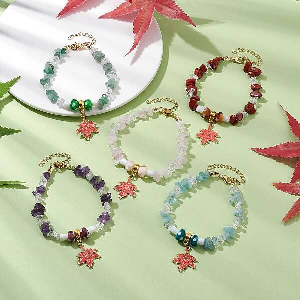 Handmade Lampwork Beads Beaded Bracelets for Women