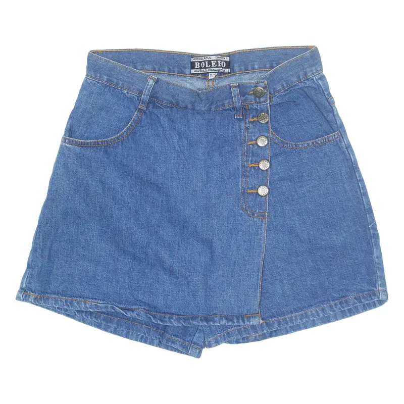 BOLERO Womens Denim Shorts Blue S W27