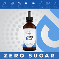 GlycoShield – 100% Natural – 20-in-1 Herbal Liquid Formula – With Chromium, Gymnema & GABA – Vegan, Sugar-Free, Non-G...