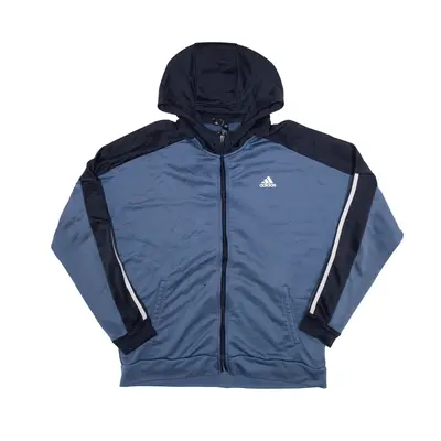 ADIDAS 2019 Hoodie Blue Full Zip Mens L