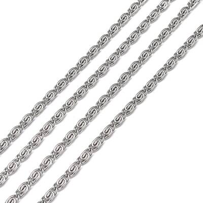 Tarnish Resistant 304 Stainless Steel Lumachina Chains