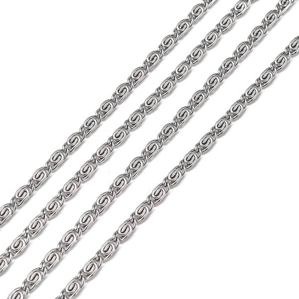 Tarnish Resistant 304 Stainless Steel Lumachina Chains