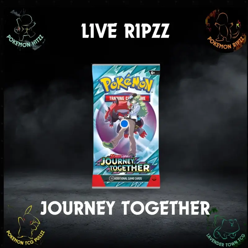 JOURNEY TOGETHER Scarlet & Violet era - Live Pokémon Ripzz - Choose Your Tier