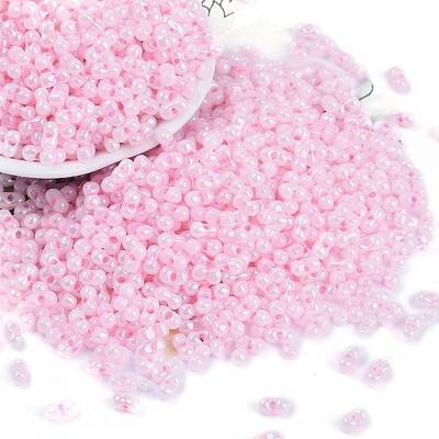 Opaque Colours Luster Glass Seed Beads