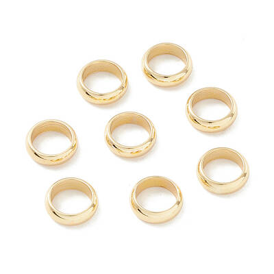 201 Stainless Steel European Large Hole Beads