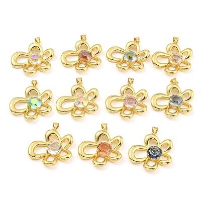 Rack Plating Brass Pendants