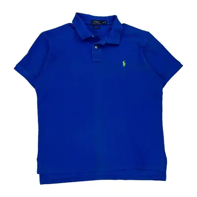 Ralph Lauren Polo Shirt - XL Blue Cotton