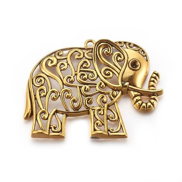 Tibetan Style Alloy Big Pendants