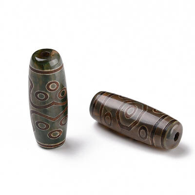 Tibetan Style dZi Beads