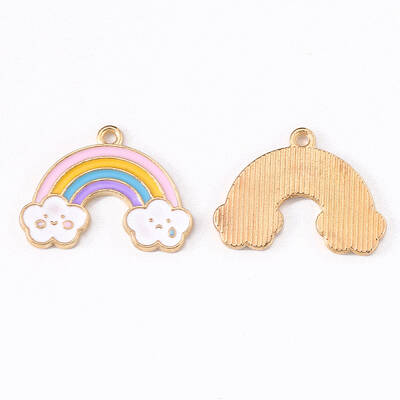 Alloy Enamel Pendants