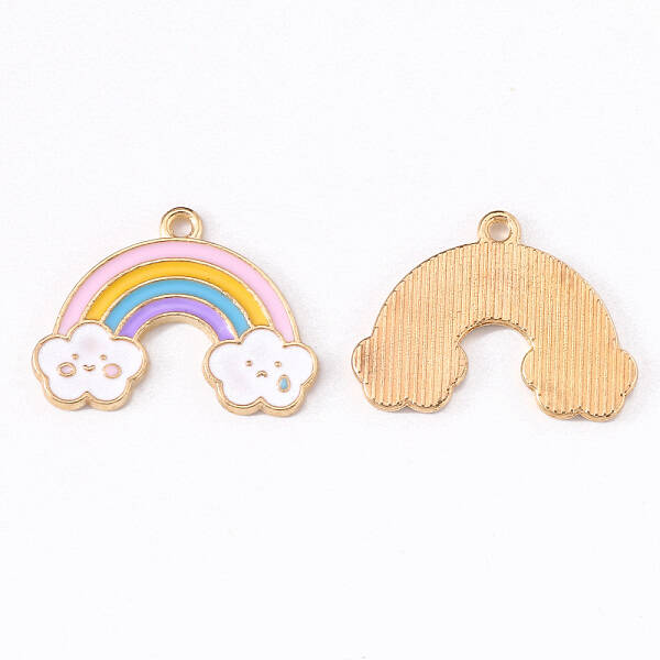 Alloy Enamel Pendants