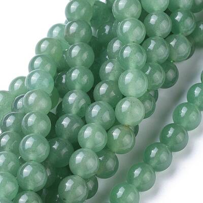 Natural Green Aventurine Beads Strands