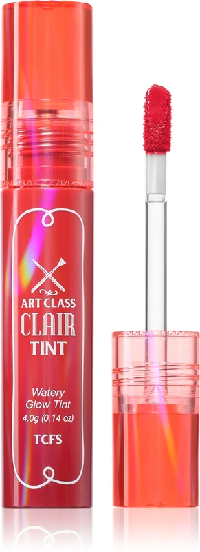Too Cool For School Artclass Clair Smoothing Lip Gloss Color 5 Gleam Red 4 g