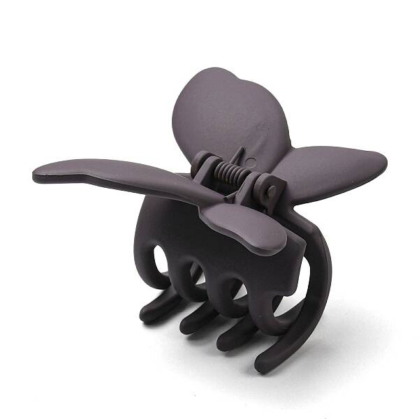 Frosted Butterfly Hair Claw Clip