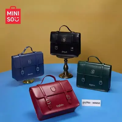 Harry Potter College Backpacks Feature house emblems, adjustable straps, roomy design, Stylish leather gift for fans & studen...